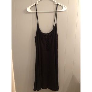 Lace up dress